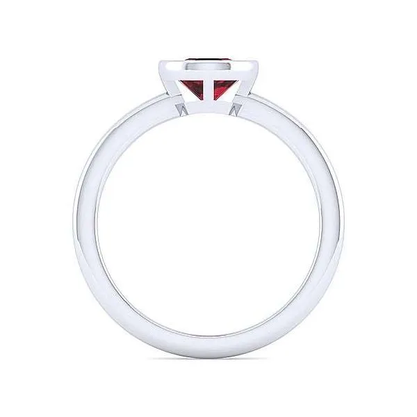 SS Garnet Ring Image 2 Carroll's Jewelers Doylestown, PA