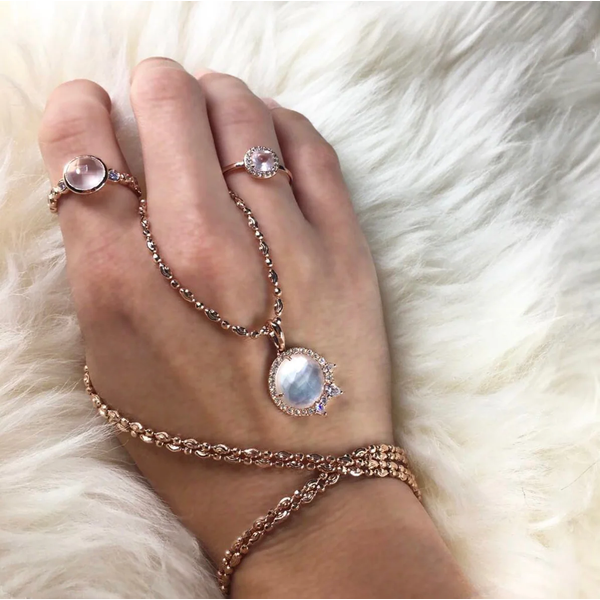 RP Rose Quartz Ring Image 2 Carroll's Jewelers Doylestown, PA