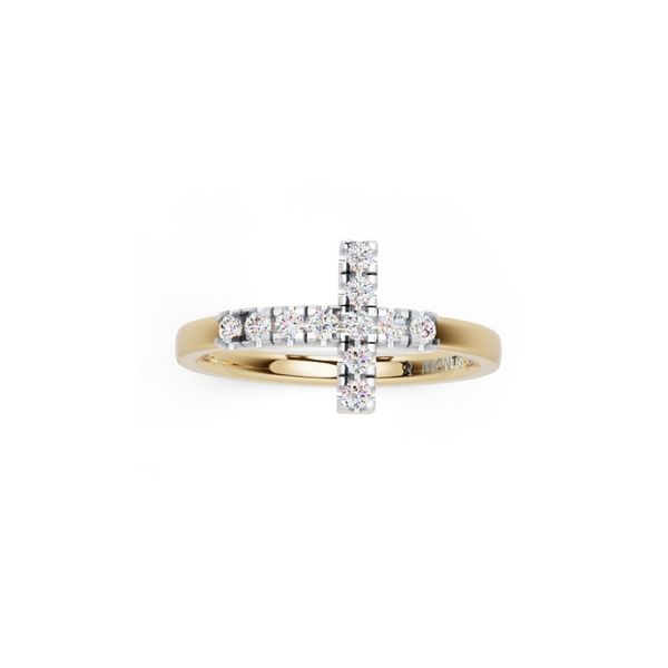 GP/SS Diamond Cross Ring Carroll's Jewelers Doylestown, PA