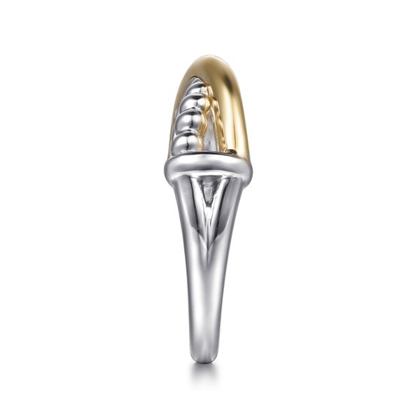 Gabriel 2 stone criss cross ring Image 2 Carroll's Jewelers Doylestown, PA