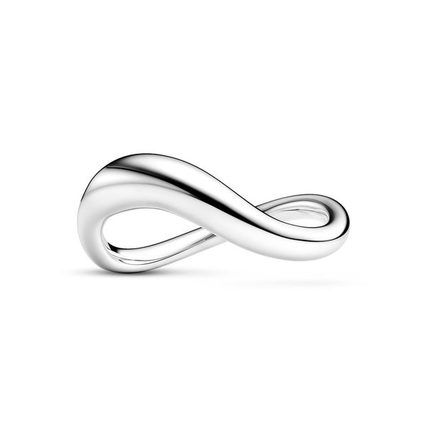 Silver Curved Band Ring Carroll's Jewelers Doylestown, PA
