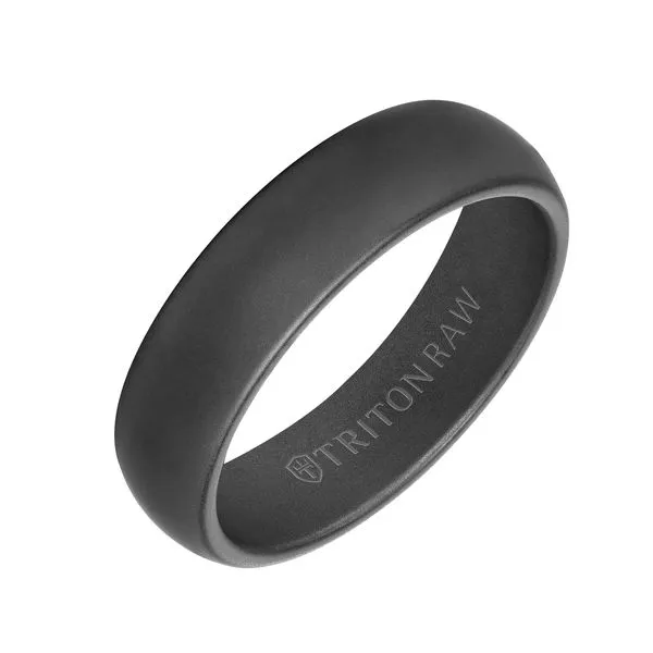 Black Raw Tungsten BAnd Carroll's Jewelers Doylestown, PA