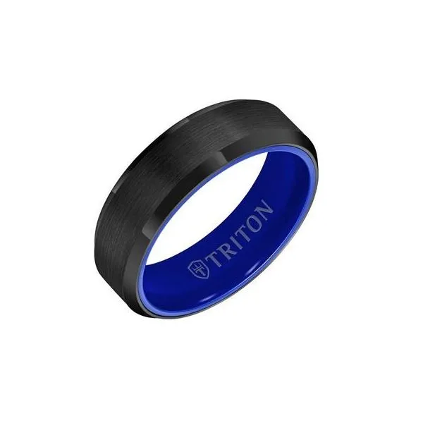 Black Raw Tungsten Band