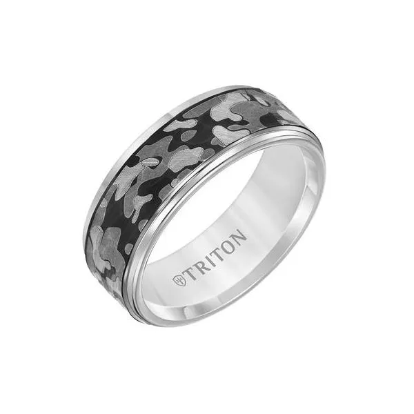 Cammo tungsten Band Carroll's Jewelers Doylestown, PA