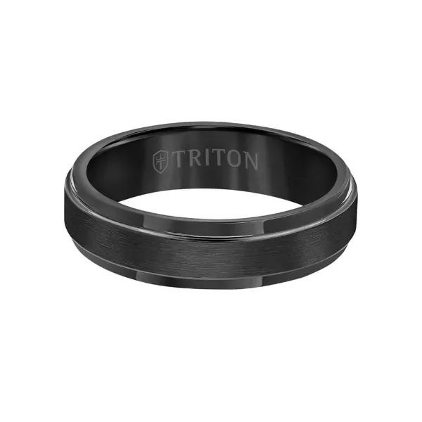 Black tungsten band Carroll's Jewelers Doylestown, PA