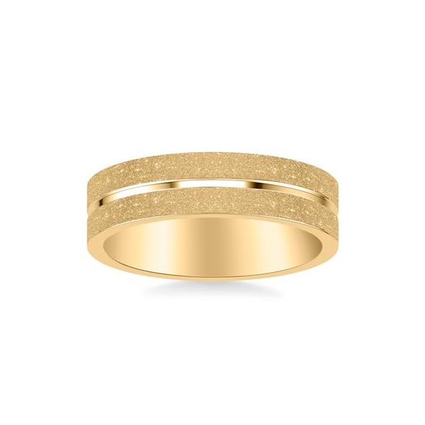 Mens Wedding Band with Textured Design Carroll's Jewelers Doylestown, PA