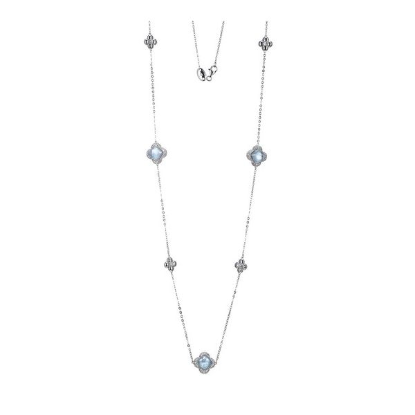 Heart & Circle Shape Diamond Station Necklace - 997C1AKADFGNKWG – Attleboro  Jewelers