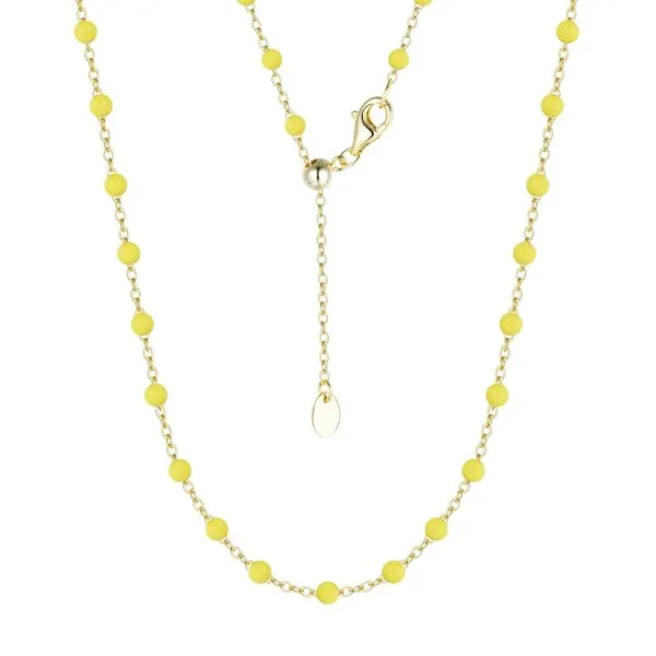 GP/SS Enamel Bead necklace Carroll's Jewelers Doylestown, PA