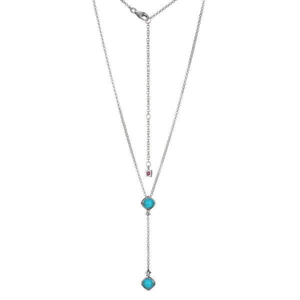 SS Elle Sway lariat necklace with Turquoise similar item image
