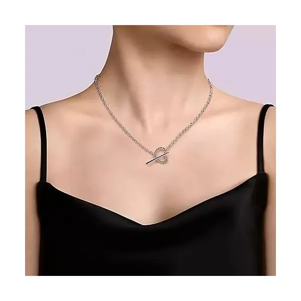 SS Heart Toggle necklace thumb image 3