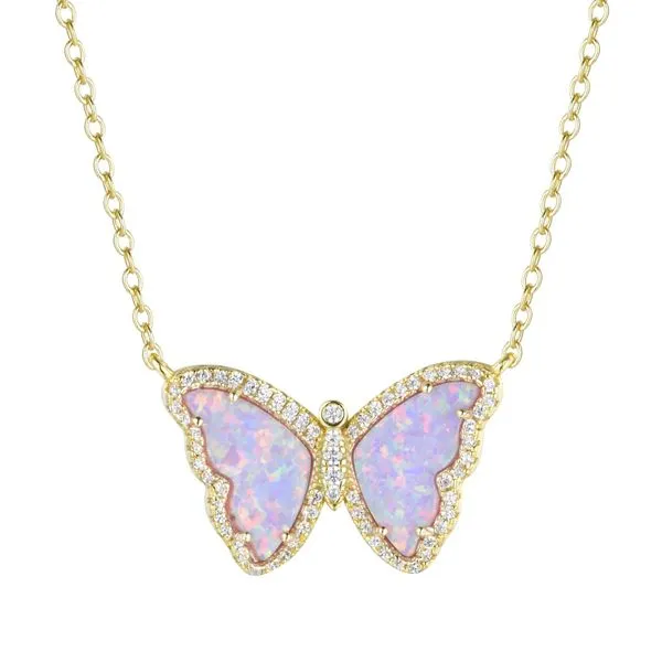 Kamaria GP/SS  Butterfly necklace