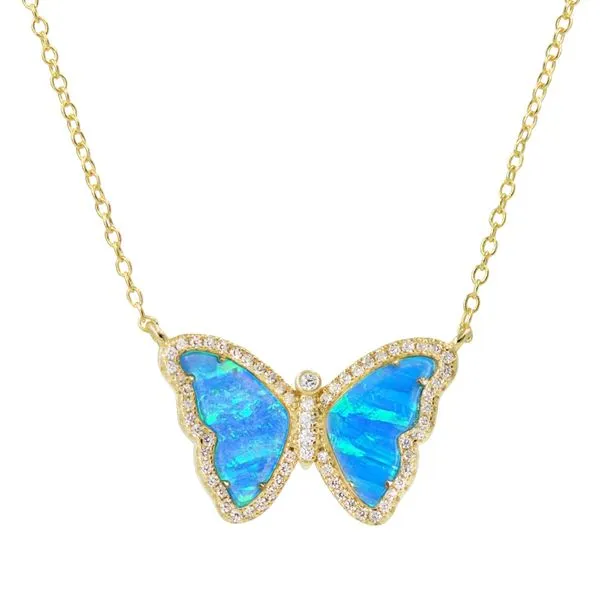 GP/SS Opal Butterfly Necklace