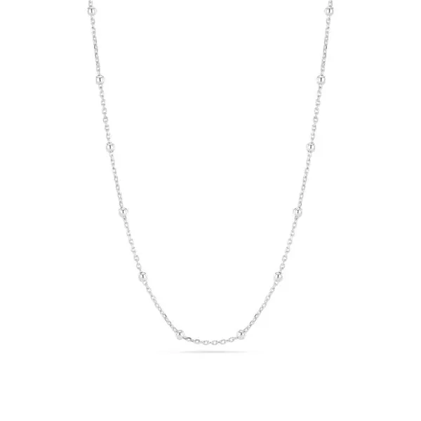 SS Station Necklace