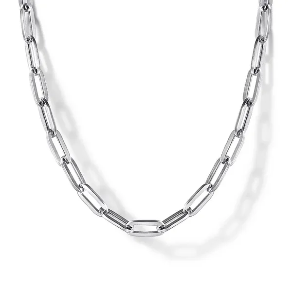 SS Paperclip necklace