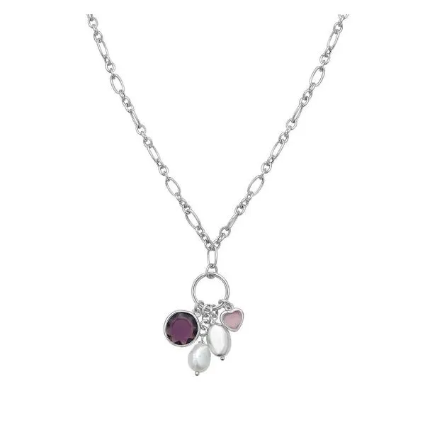 Sterling Silver Charm Necklace
