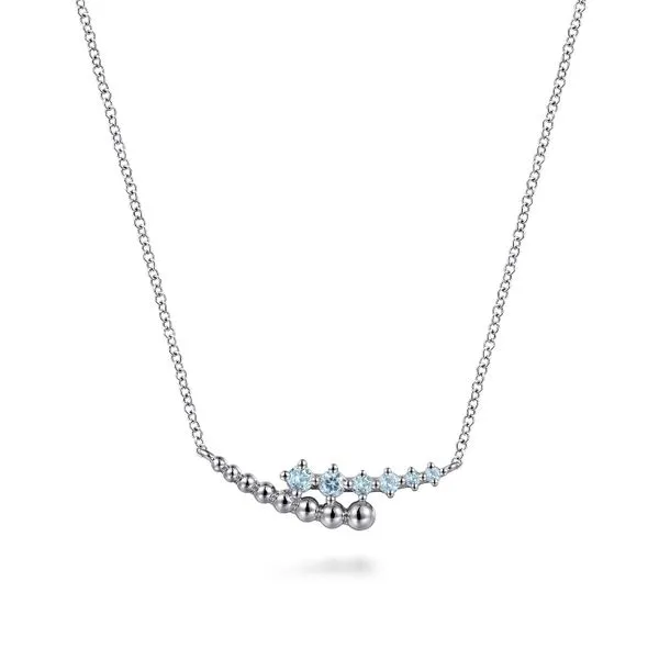 SS Aquamarine Necklace Carroll's Jewelers Doylestown, PA