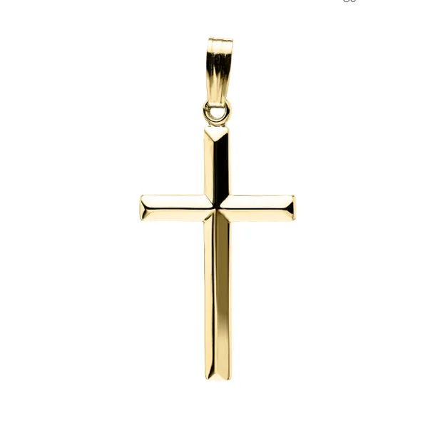 Gold Filled Plain Cross Pendant Carroll's Jewelers Doylestown, PA