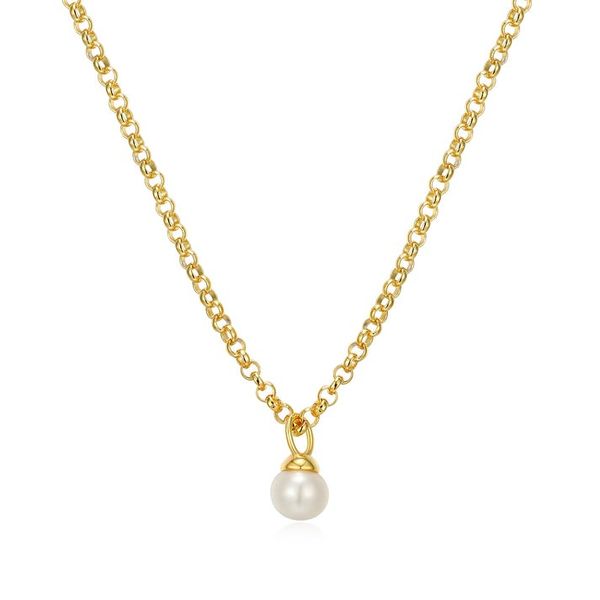 GP/SS Single Pearl Pendant Carroll's Jewelers Doylestown, PA