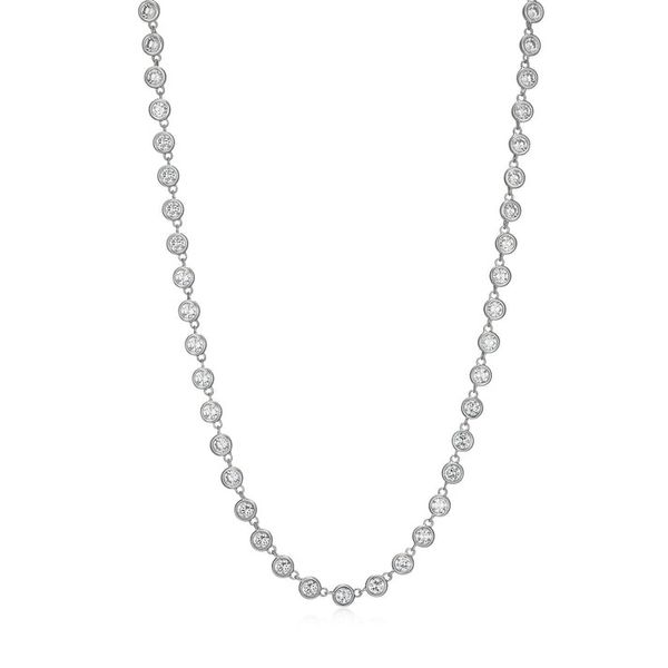 SS CZ Tennis Necklace Carroll's Jewelers Doylestown, PA