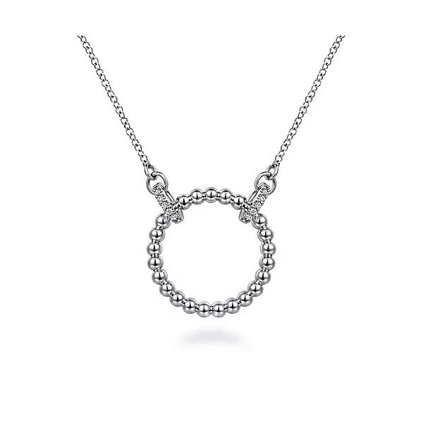 SS Circle Necklace Carroll's Jewelers Doylestown, PA