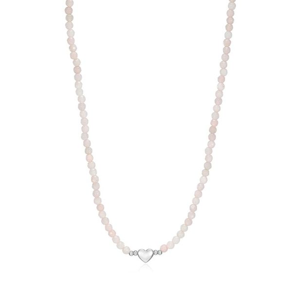 Pink Quartzite Bead Necklace Carroll's Jewelers Doylestown, PA