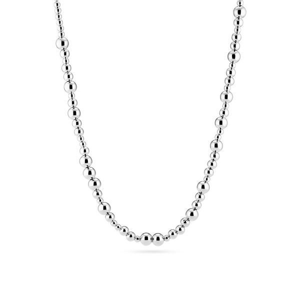 Sterling Silver Bead Chain Necklace Carroll's Jewelers Doylestown, PA