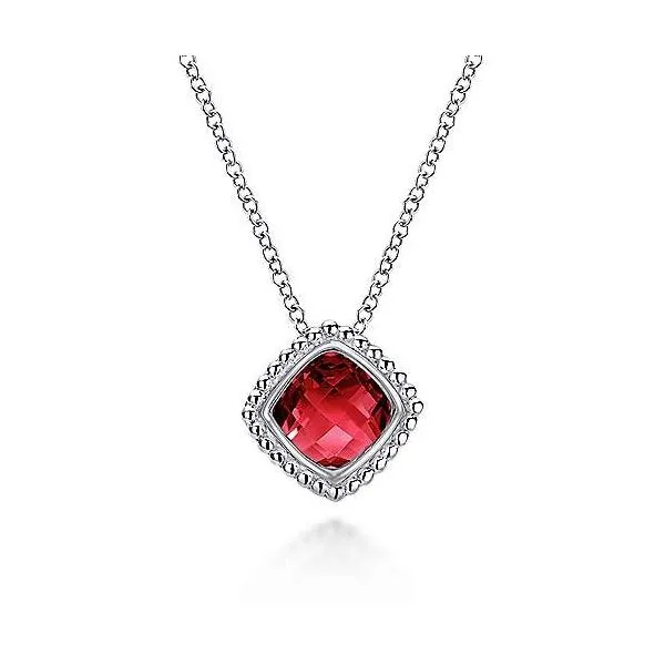 SS Garnet Pendant Carroll's Jewelers Doylestown, PA