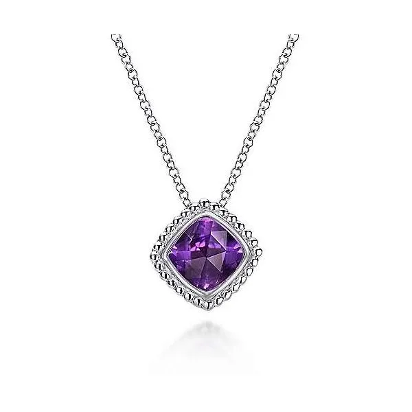 SS Amethyst Pendant Carroll's Jewelers Doylestown, PA