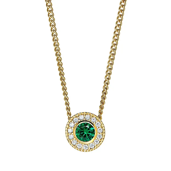 SS/GP May Birthstone necklace Carroll's Jewelers Doylestown, PA