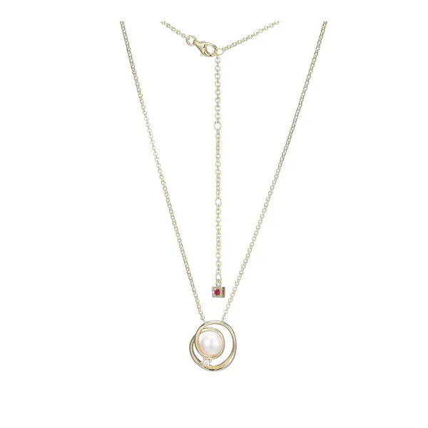 SS/YG Pearl Pendant Carroll's Jewelers Doylestown, PA
