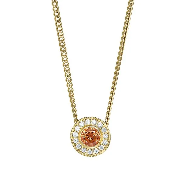 SS September Birthstone pendant