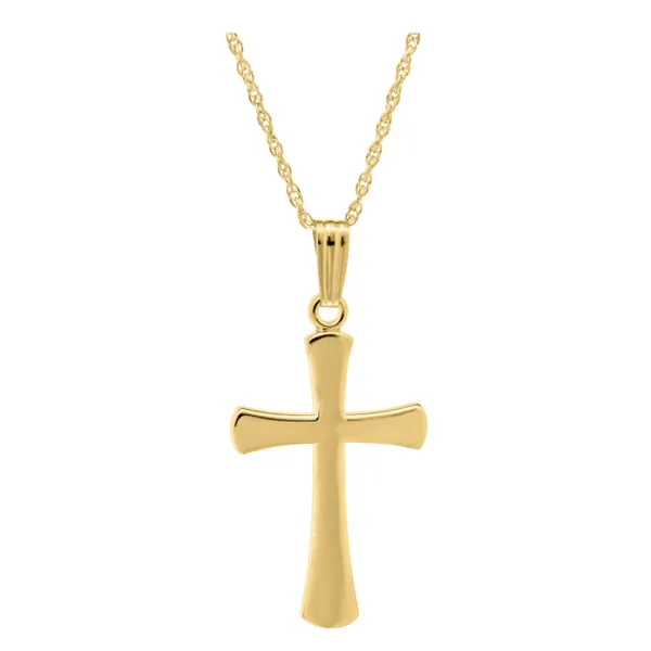 GF Plain Cross Necklace Carroll's Jewelers Doylestown, PA
