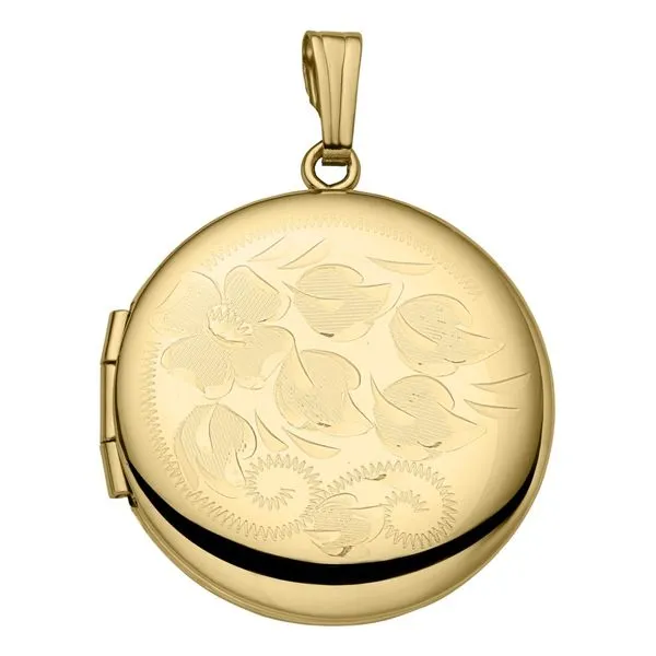 Gold Filled Round Locket Carroll's Jewelers Doylestown, PA