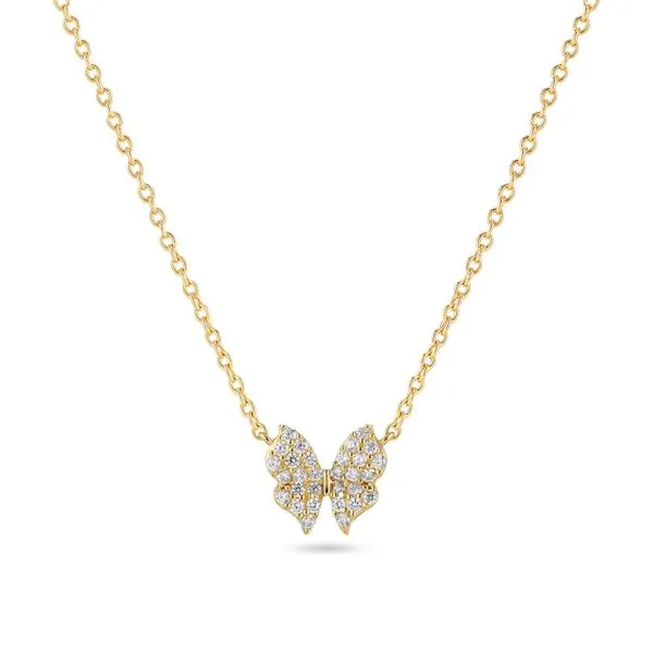 GP/SS Butterfly CZ Necklace