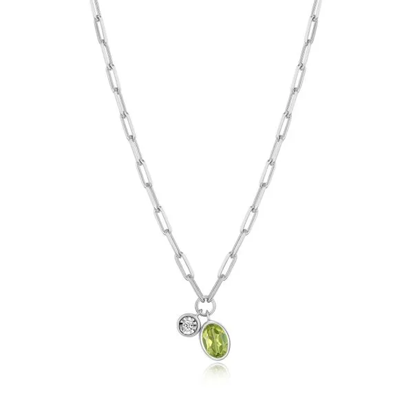 SS Peridot Necklace