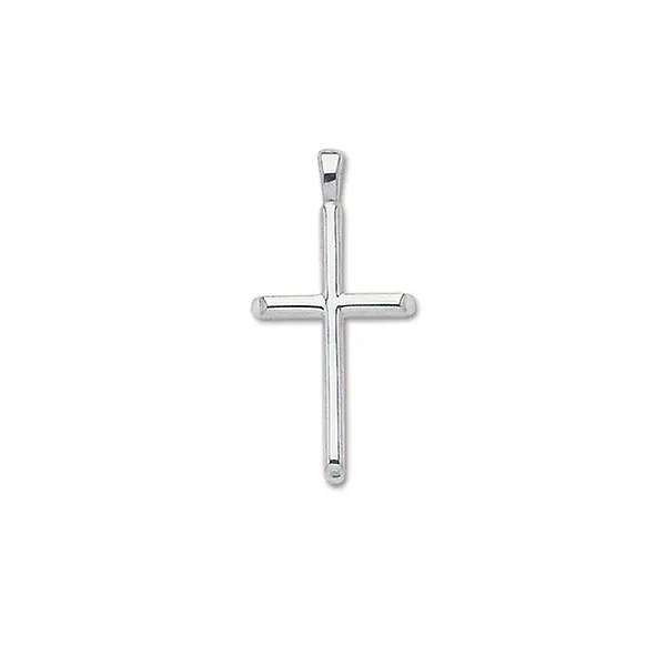 SS Solid Large Plain Cross