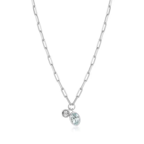 BP/SS Aquamarine Necklace Carroll's Jewelers Doylestown, PA