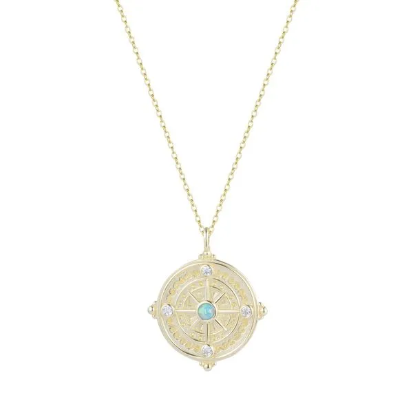 GP Compass Medallion necklace Carroll's Jewelers Doylestown, PA