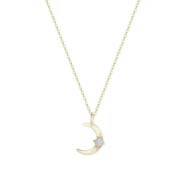 Moon Charm Necklace Carroll's Jewelers Doylestown, PA
