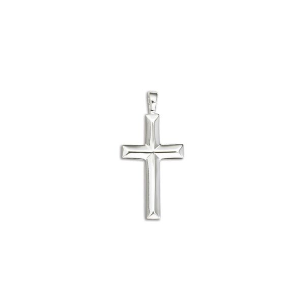 Sterling Silver Cross and Chain Carroll's Jewelers Doylestown, PA