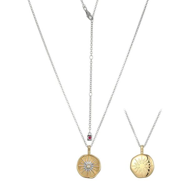 GP/SS Sunburst Medallion Necklace Carroll's Jewelers Doylestown, PA