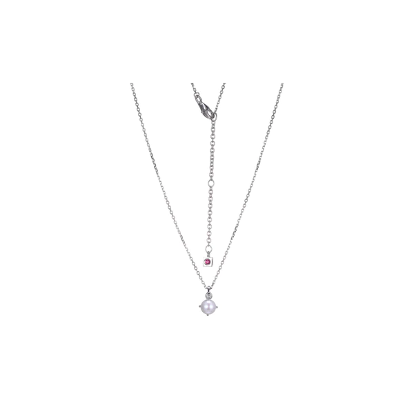 SS FWP and Lab Grown Diamond Pendant Carroll's Jewelers Doylestown, PA