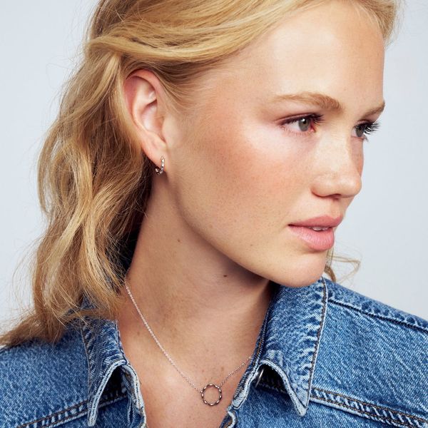 Sif Jakobs Circle Necklace Image 2 Carroll's Jewelers Doylestown, PA