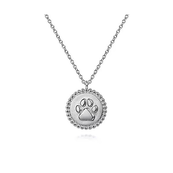 SS Pawprint Pendant Carroll's Jewelers Doylestown, PA