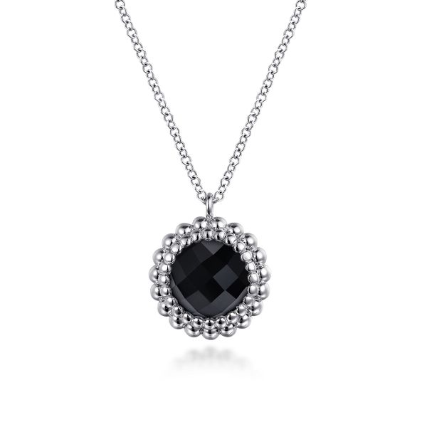 Gabriel SS Black Onyx Pendant Carroll's Jewelers Doylestown, PA