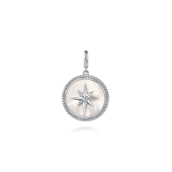 Gabriel Compass Pendant Charm Carroll's Jewelers Doylestown, PA