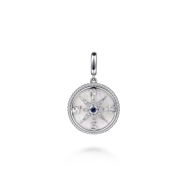 Gabriel Compass Pendant Charm Carroll's Jewelers Doylestown, PA
