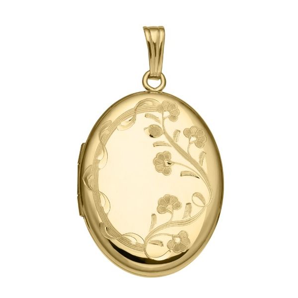 Gold Filled Oval Locket Carroll's Jewelers Doylestown, PA