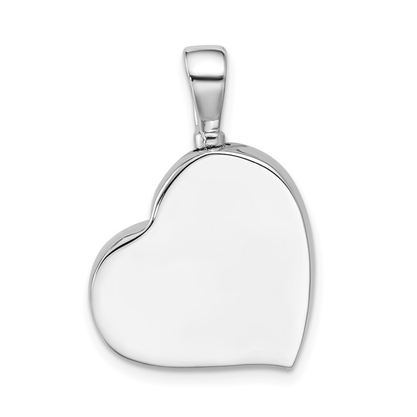 Heart Ash Holder Pendant Image 3 Carroll's Jewelers Doylestown, PA