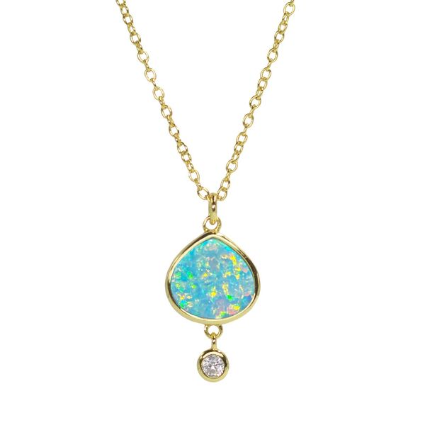 GP/SS Opal Pendant Carroll's Jewelers Doylestown, PA